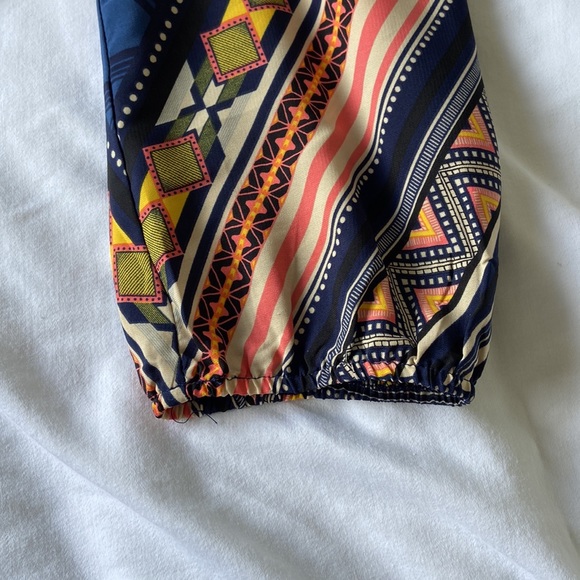 Pink Owl geometric blouse - Picture 7 of 8